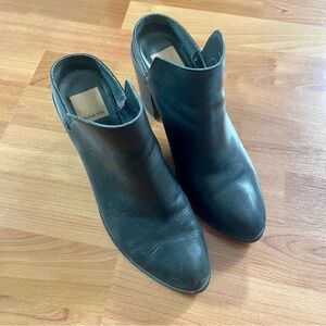 Dolce Vita Shoes Mules Selene Black High Heel size 8